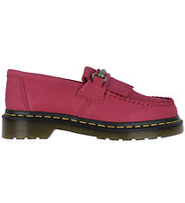 Dr. Martens sko - Adrian Snaffle -  Fuchsia Pink Milled