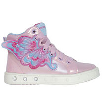 Geox Støvler  m. Lys - Skylin - Pink/Fuchsia