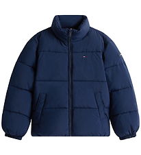 Tommy Hilfiger Dunjakke - Dark Night Navy