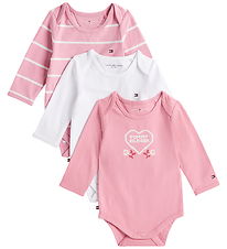 Tommy Hilfiger Gaveæske - Body l/æ - 3-pak - Mystic Pink