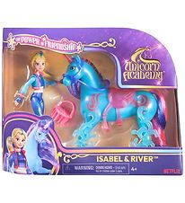 Unicorn Academy Legetøjsfigurer - 13,5 cm - Isabel & River