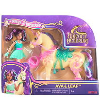 Unicorn Academy Legetøjsfigurer - 13,5 cm - Ava & Leaf