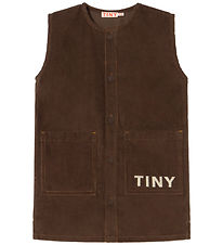 Tiny Cottons Kjole - Pockets - Dark Brown