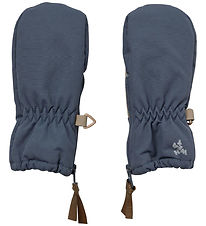 Wheat Luffer m. Lynlås - Grey Blue