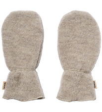 Wheat Luffer - Uldfleece - Jay - Khaki Melange