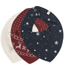 Pippi Savlesmæk - 3-pak - Spids - AOP - New Maroon