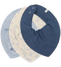 Pippi Savlesmæk - 3-pak - Spids - AOP - Dark Denim