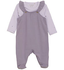 Fixoni Body l/æ m. Smækbukser -  Purple Ash