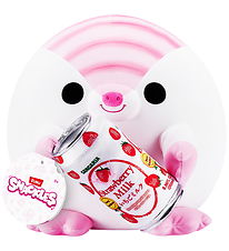 Snackles Bamse - 20 cm - Bæltedyret Lucy m. Sangaria Strawberry
