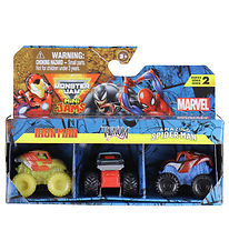 Monster Jam - 1:87 - Mini - Marvel - 3-pak