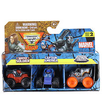 Monster Jam - 1:87 - Mini - Marvel - 3-pak