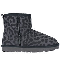 Sofie Schnoor Vinterstøvler - Dictesy Teddy Boot - Grey leopard