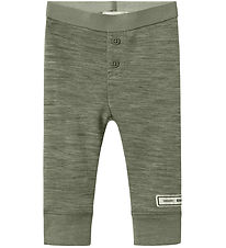 Name It Leggings - NbmWyla - Uld - Dried Sage