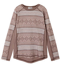 Name It Bluse - Uld - NkmWillto - Antler/Snow pattern