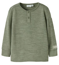 Name It Bluse - Uld - NmmWyla - Dried Sage