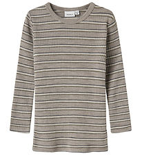 Name It Bluse - Uld - NmmWomi - Satellite/Stripes