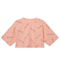 Fila T-shirt - Jamilia Cropped - Coral Cloud