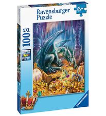 Ravensburger Puslespil - 100 Brikker - Dragon´s Treasure