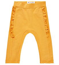 Minymo Sweatpants - York Yellow m. Flser