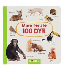 Forlaget Bolden Bog - Mine Første 100 Dyr - Dansk