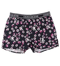 Calvin Klein Shorts - Sort m. Blomster