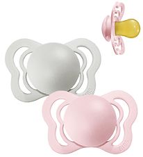 BIBS Supreme Sutter - 2-pak - Str. 2 - Symmetrisk - Haze/Blossom