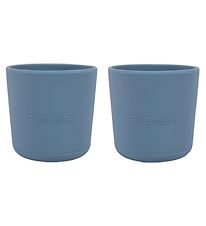 Filibabba Kop - 2-pak - Silikone - Powder Blue