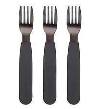 Filibabba Gafler - 3-pak - Silikone - Stone Grey