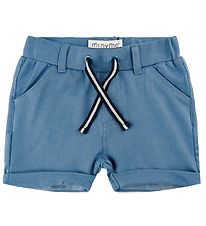 Minymo Shorts - Medium Blue Denim