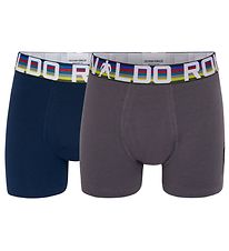 Ronaldo Boxershorts - 2-pak - Mrkegr/Navy