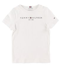 Tommy Hilfiger T-shirt - Essential - Organic - Hvid