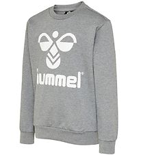 Hummel Sweatshirt - Dos - Gråmeleret