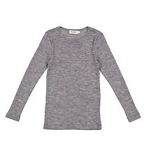 MarMar Bluse - Uld - Tamra - Grey Melange