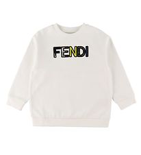 Fendi Sweatshirt - Hvid m. Logo