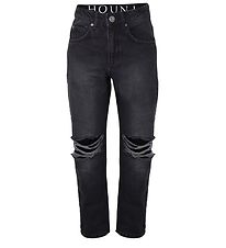 Hound Jeans - Wide w/ Holes - Black Denim
