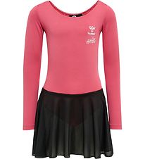 Hummel Gymnastikdragt - hmlFlying Freja - Rosa/Sort