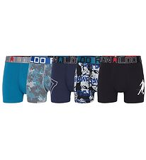 Ronaldo Boxershorts - 5-pak - Navy/Grmeleret/Petroleum m. Mnst