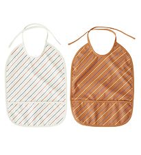 OYOY Hagesmk m. Lomme - Lang - 2-pak - Striped - Mellow/Caramel