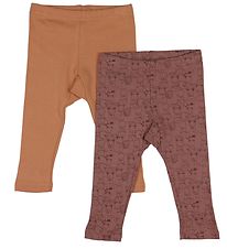 Pippi Leggings - 2-Pak - Burlwood