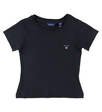 GANT T-Shirt - Fitted Original - Sort