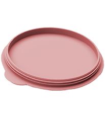 EzPz Låg - Silikone - Mini Bowl - Støvet Rosa