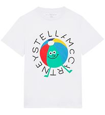 Stella McCartney Kids T-shirt - Hvid m. Badebold