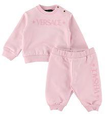 Versace Sweatst - Baby Pink m. Logo