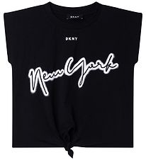 DKNY T-shirt - Fancy - Sort m. Hvid