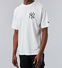 New Era T-Shirt - New York Yankies - Hvid
