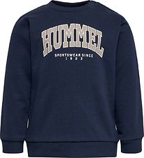 Hummel Sweatshirt - HmlFast Lime - Black Iris