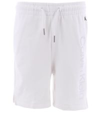 Calvin Klein Sweatshorts - Bright White/Silver