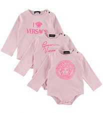 Versace Gaveske - Body l/ - 3-pak - Lyserd