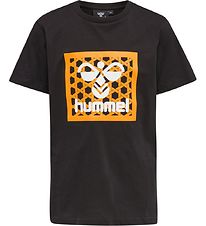 Hummel T-shirt - hmlPeter - Sort