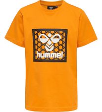 Hummel T-shirt - hmlPeter - Saffron